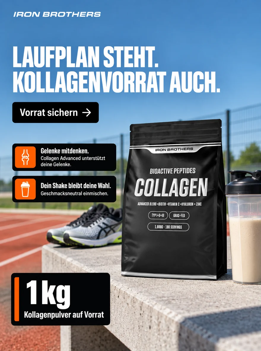 Static-Ad Iron Brothers: Laufplan steht. Kollagenvorrat auch.